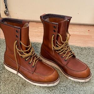 Red Wing Shoes Brown Leather Men's Boots